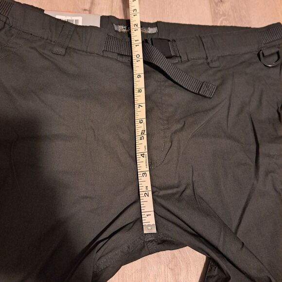 BC Clothing Men's XXL  x 30 Gray Hiking Convertible Outdoor Cargo Pants - Picture 11 of 14